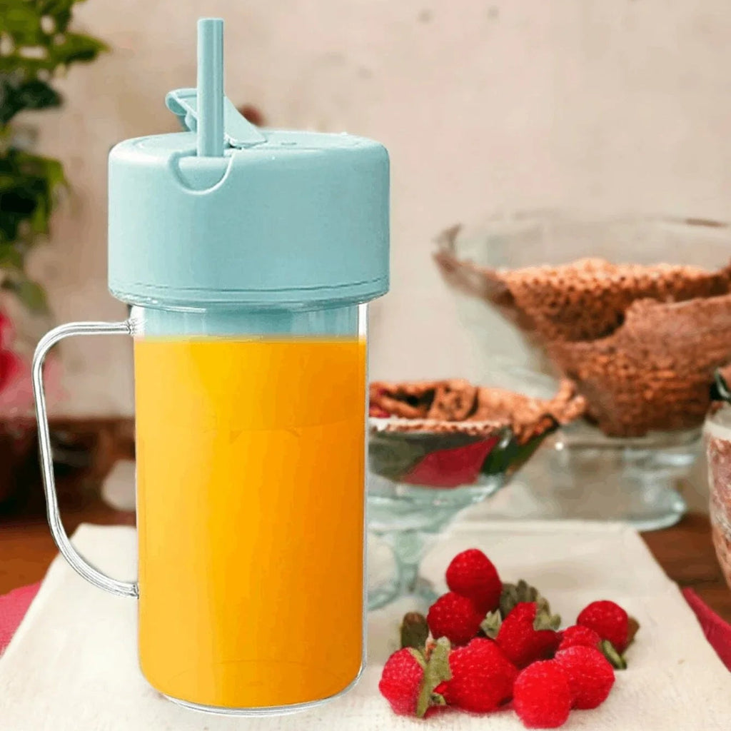 Batidora Portátil con Pajita