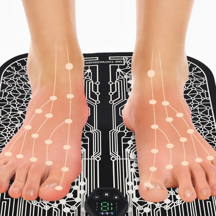 Masajeador de pies electroestimulador