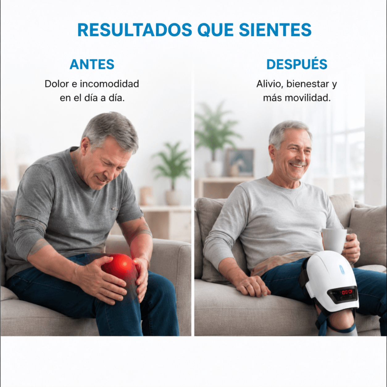 Masajeador de Rodillas con Vibración