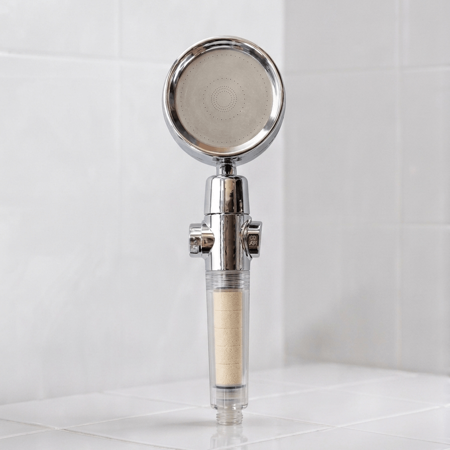 Ducha de Hélice Descalcificadora