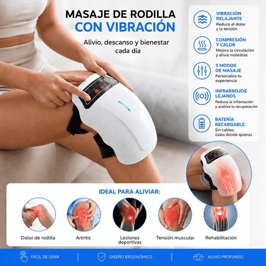 Masajeador de Rodillas con Vibración