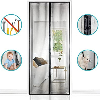 Cortina Mosquitera Para Puertas